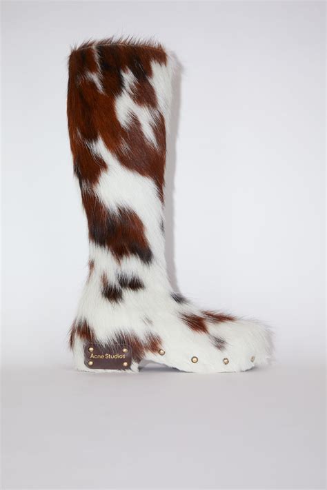 fake acne studios shoes|acne studios cow print boots.